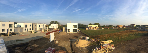 Solitérní dům Ve Vinnoři - typ b – pohled na lokalitu